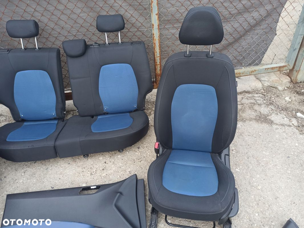 Fotele kanapa wnętrze boczki drzwi komplet siedzenia HYUNDAI i10 II 2015r - 15
