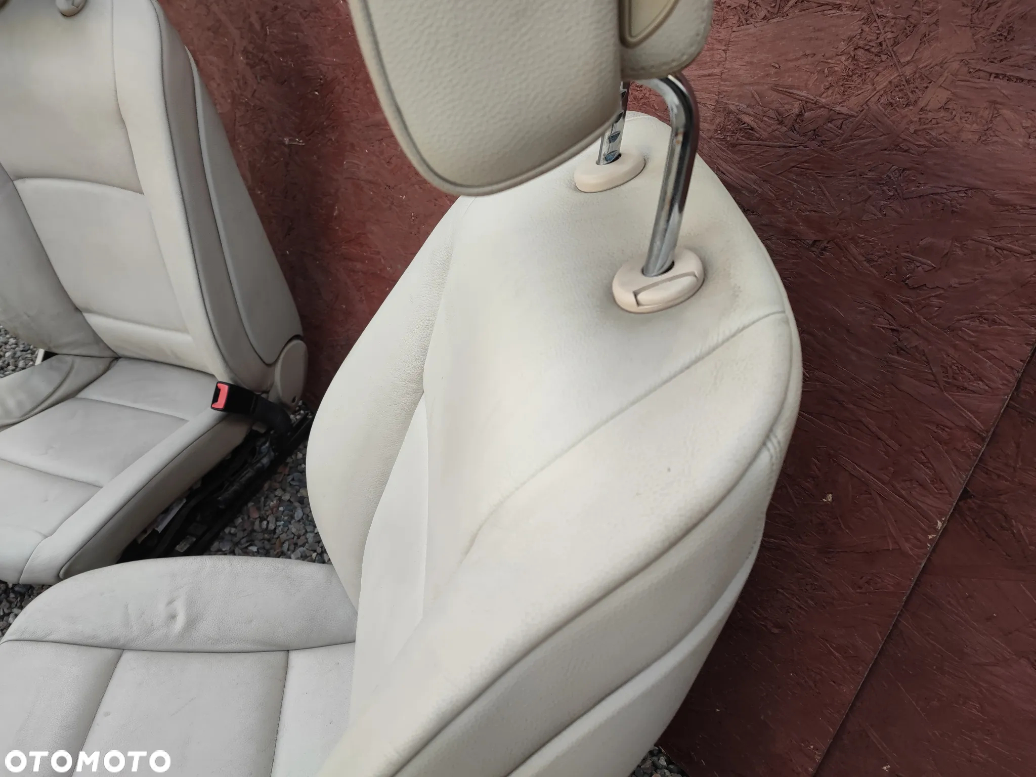 BMW F10 / F11 ORYGINALNE FOTELE PRZEDNIE LEWEY / PRAWY W KOLORZE OYSTER / DAKOTA CREMA ELEKTRYCZNE, PODGRZEWANE O NR. 52 10 9 172 763 OEM - 12