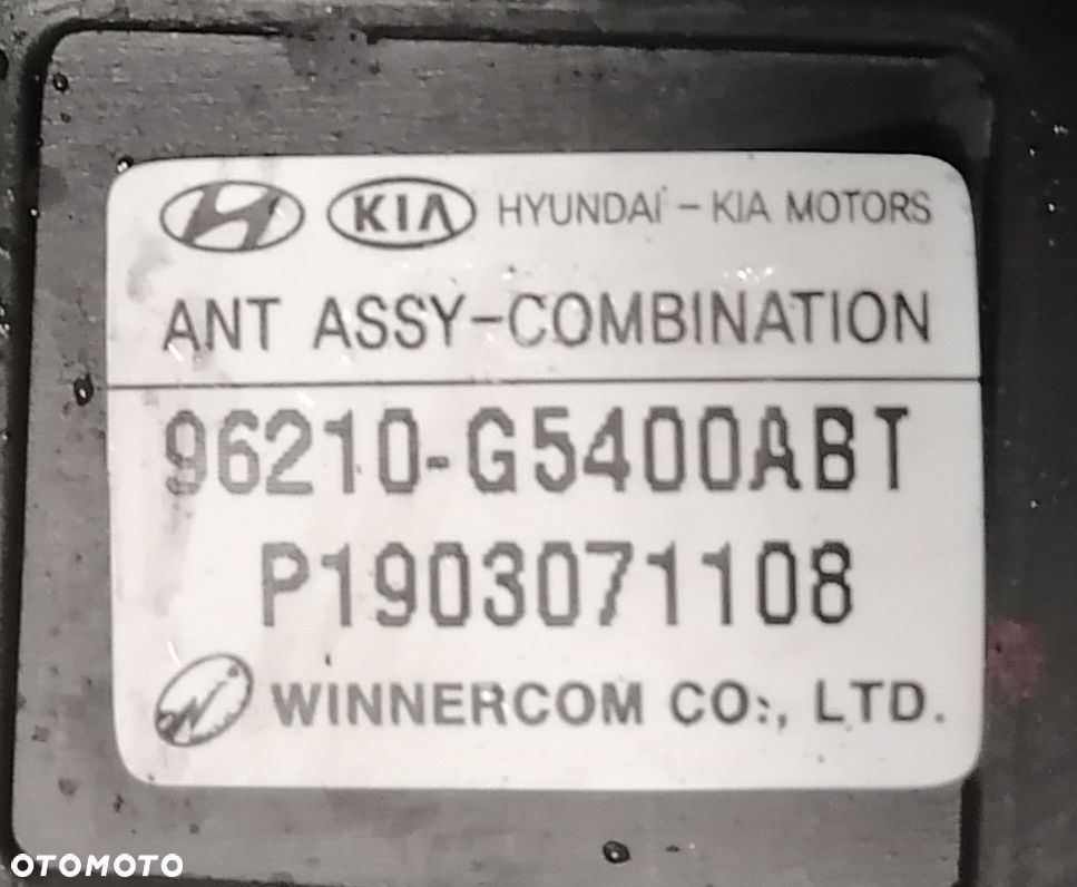 KIA NIRO I 19r ANTENA DACHOWA 96210G5400 - 3
