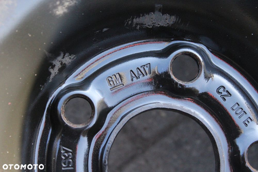 oryg opel astra 15cali 5x105 et37 6j kołpaki - 4