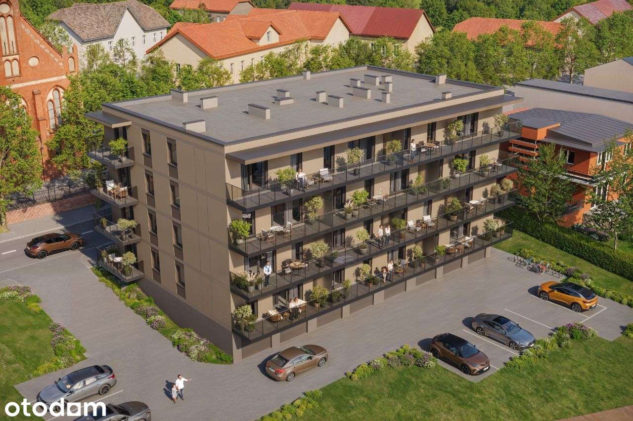 M08 APARTAMENTY Orla 3, Piętro, 44m2, 2 pok, Centrum, Widok na jezioro - Pełny obrazek: 4/25