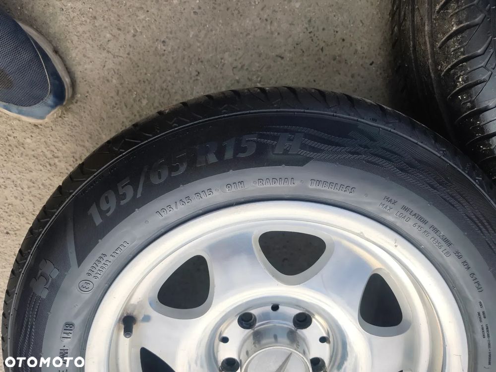 5x112 Felgi Aluminiowe Alufelgi Chrom Chromowane Oryginalne 15 Mercedes Koła Letnie Lato C KLASA W202 W203 CLK W208 W209 W124 W201 190 W W210 SLK R170 R171 6mm Legnica ALU-RAD 195/65 - 20