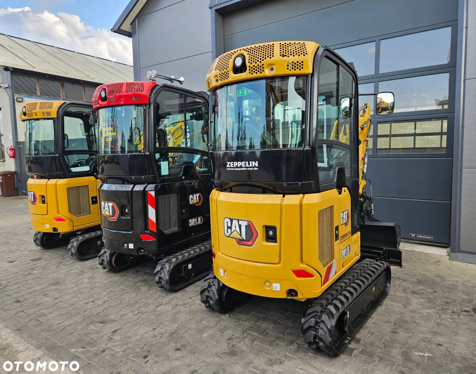 Caterpillar MINIKOPARKA CAT CATERPILLAR 301.8 CR 301 302  KLIMATYZACJA !!! 2021R - 5