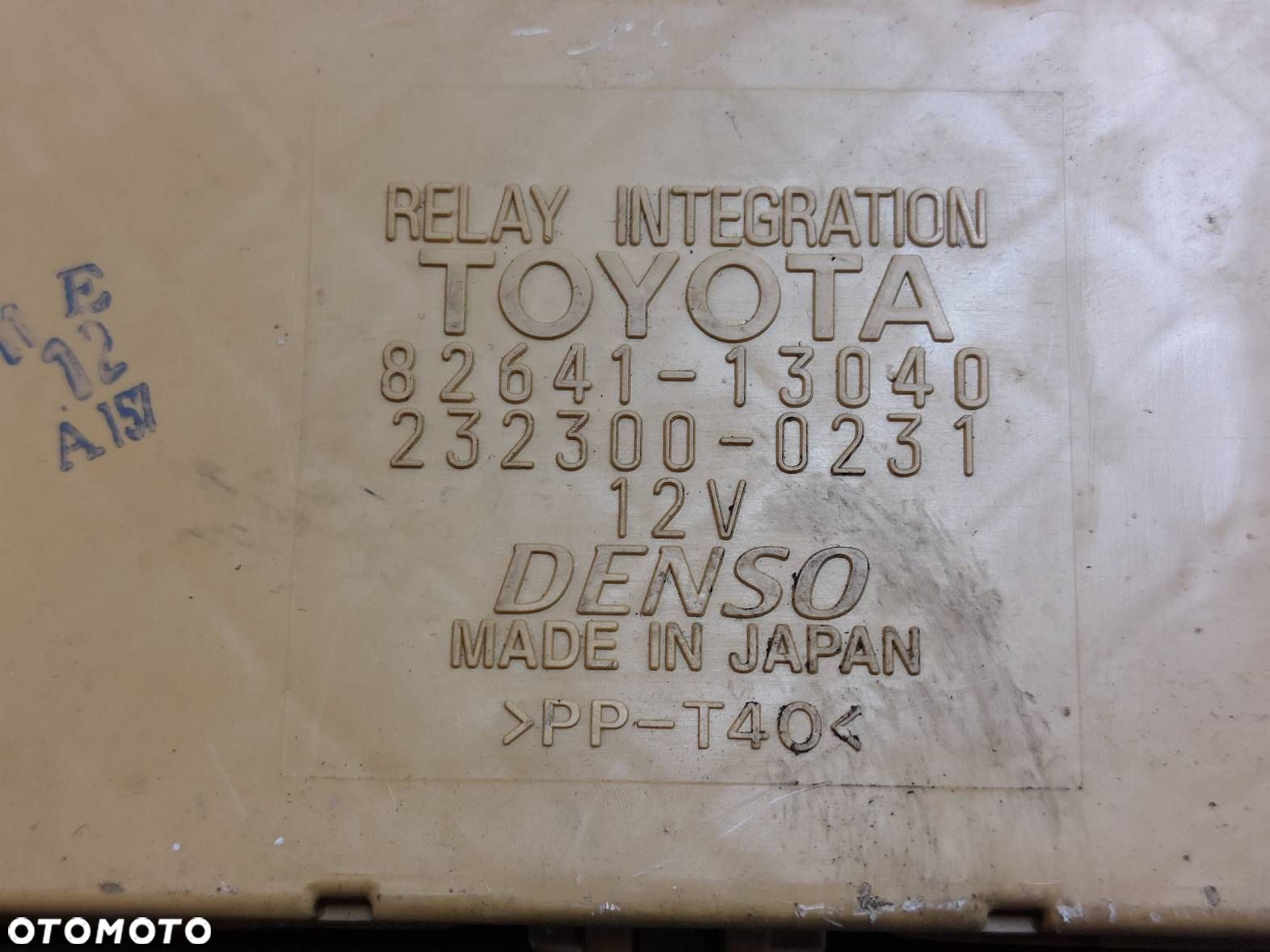 ZESTAW STARTOWY COROLLA VERSO I 2.0 D4D 89661-13120 175800-5371 - 7