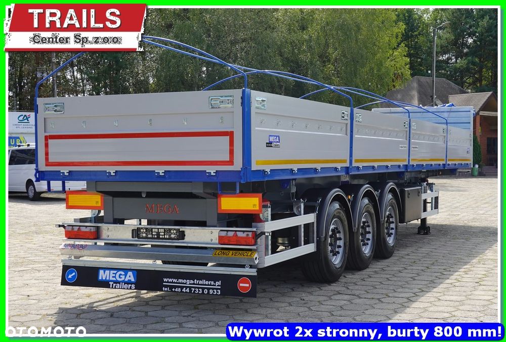 Inny 25m³ obj. wywrot boczny, podłoga gr. 5,0 mm HARDOX 450 !!! - 19