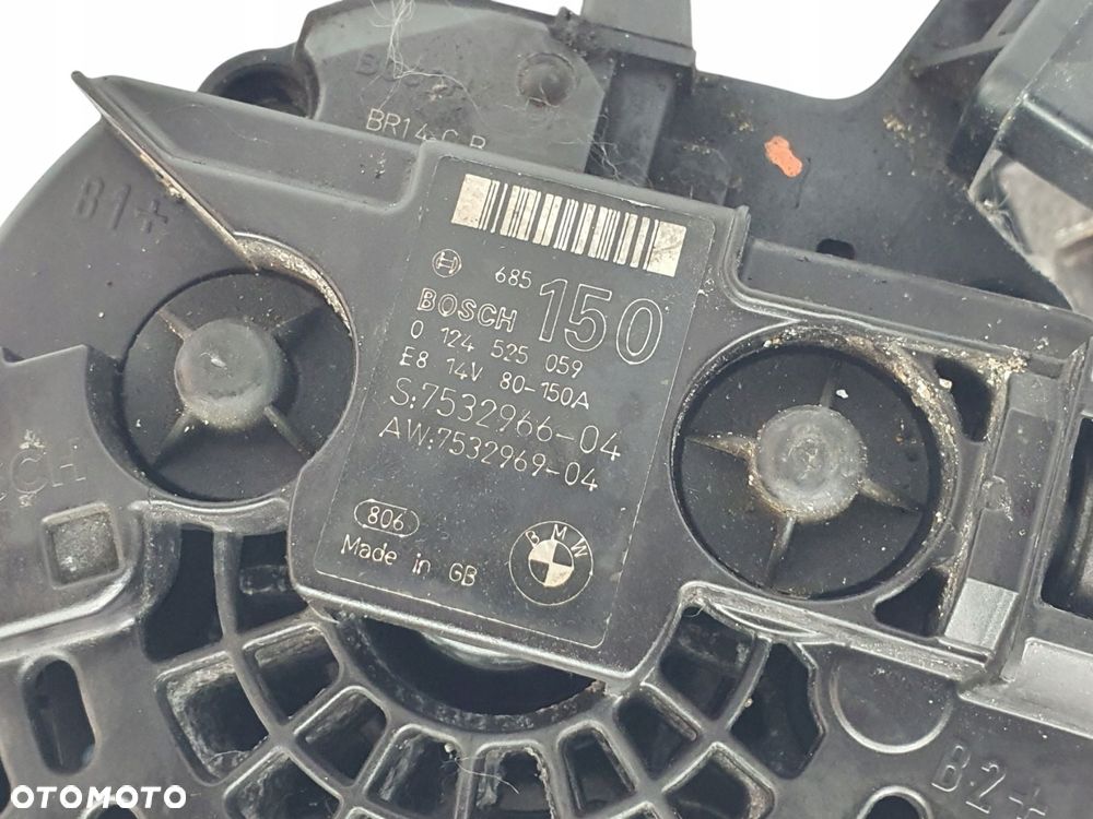 ALTERNATOR BMW E87 E90 2.0 i 0124525059 7532966-04 150A - 7