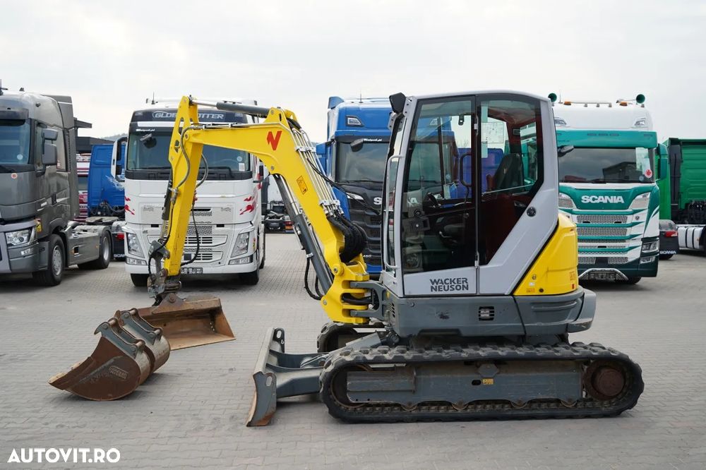 Wacker NEUSEON EZ50 / MINI EXCAVATOR / 2022 / 3.200 ORE / SET CUPĂ - 3