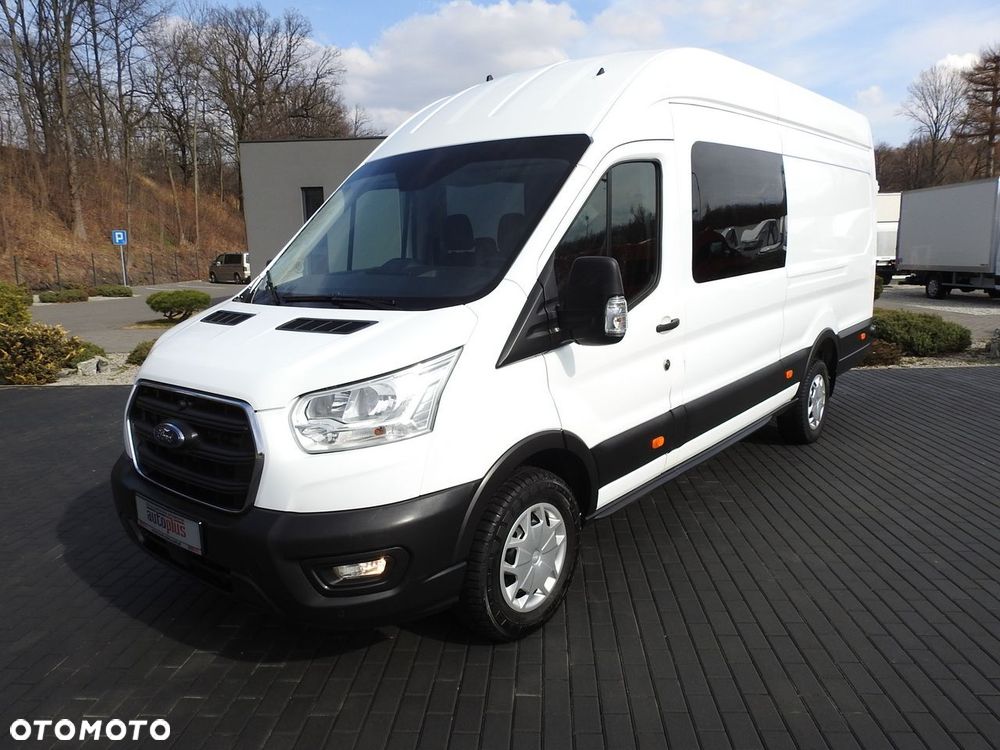 Ford TRANSIT  FURGON BRYGADÓWKA  6 MIEJSC TEMPOMAT LEDY KLIMATYZACJA  180KM - 18
