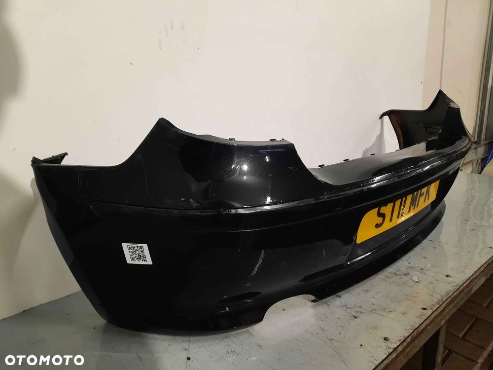 ^ ZDERZAK TYŁ TYLNY DO BMW 1 I E87 SCHWARZ II 2 CZARNY - 4