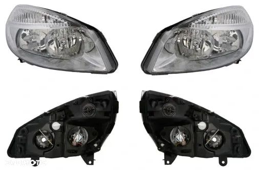 REFLEKTOR RENAULT SCENIC 2003-2006 H1 H7 NOWY