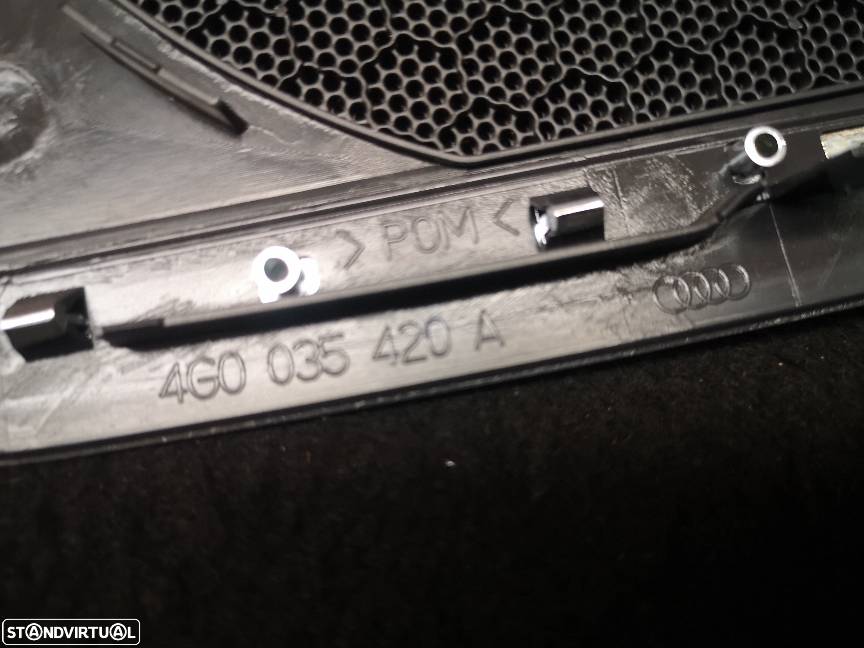 Tampa  coluna de som da porta frente direita BOSE originais AUDI A6 C7 4G 2011-2017 (2X NO ESTOQUE) - 5