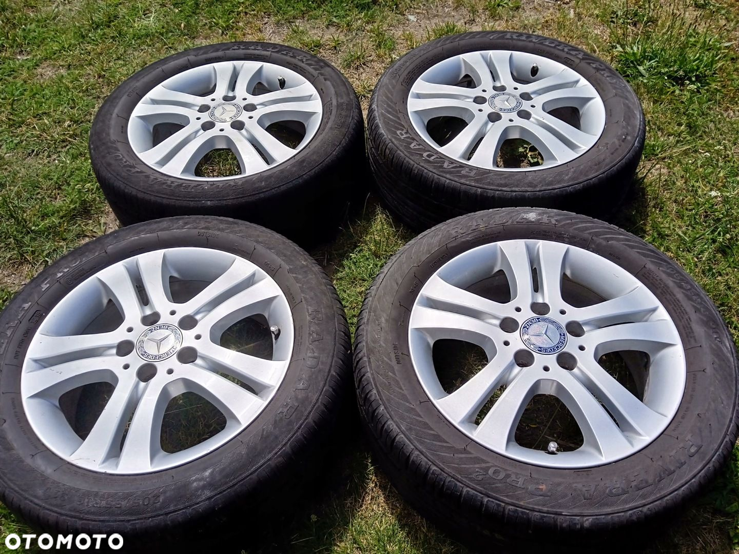felgi aluminiowe 5x112 Mercedes A C W168 W169 W176 W203 Vw Passat et46 16 - 2