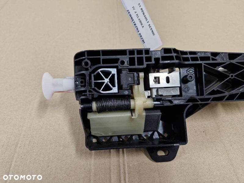 RENAULT SCENIC 4 IV KLAMKA ZEWNĘTRZNA DRZWI LEWY TYŁ LEWA TYLNA 806078862R - 7