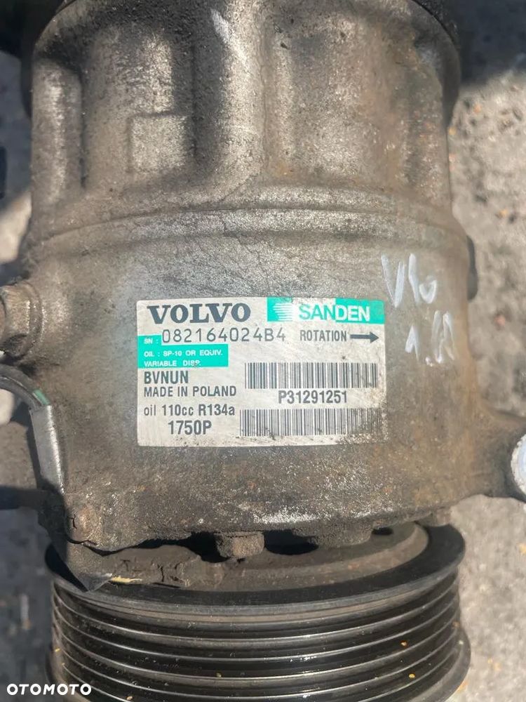 kompresor sprezarka klimy volvo v40 1.6 d 312911251 - 3