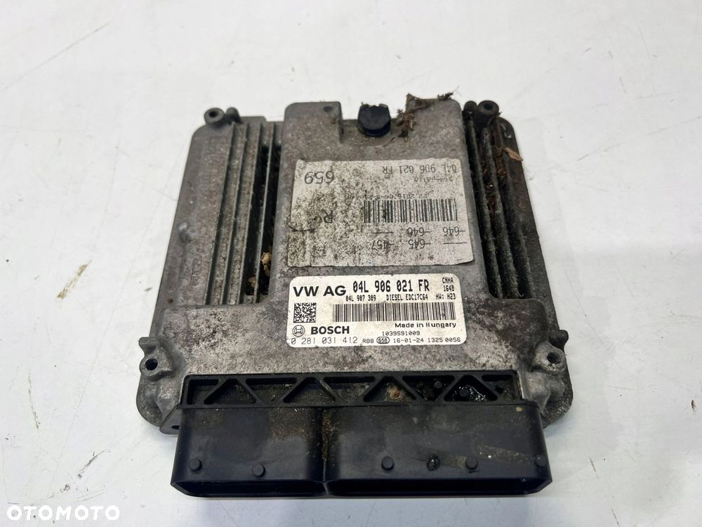 KOMPUTER STEROWNIK SILNIKA AUDI A6 C7 A7 2.0 TDI 04L906021FR 04L907309 - 2