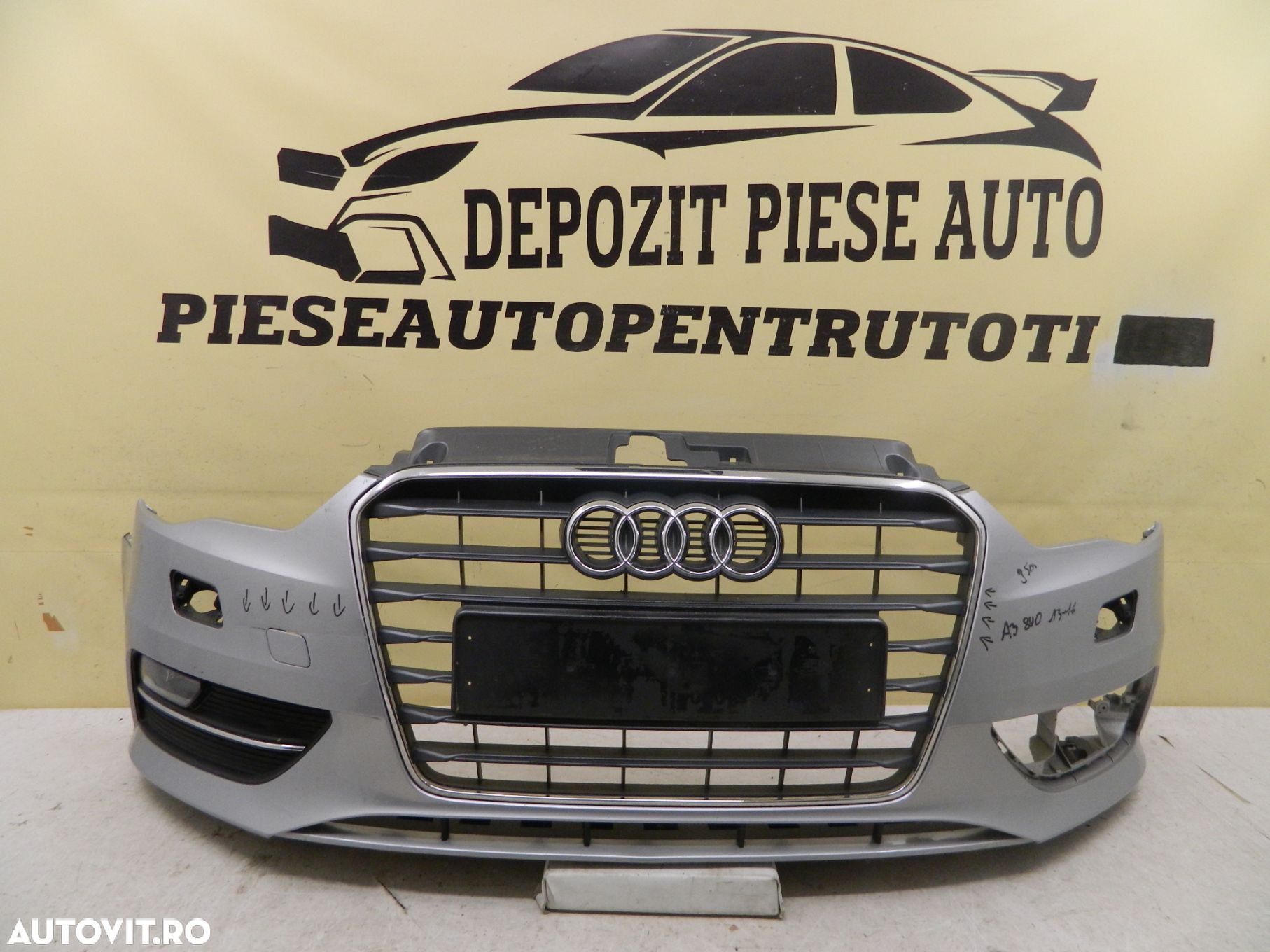 Bara fata Audi A3 Hatchback 8V, 2012, 2013, 2014, 2015, 2016, Cod origine 8V3807437. - 1