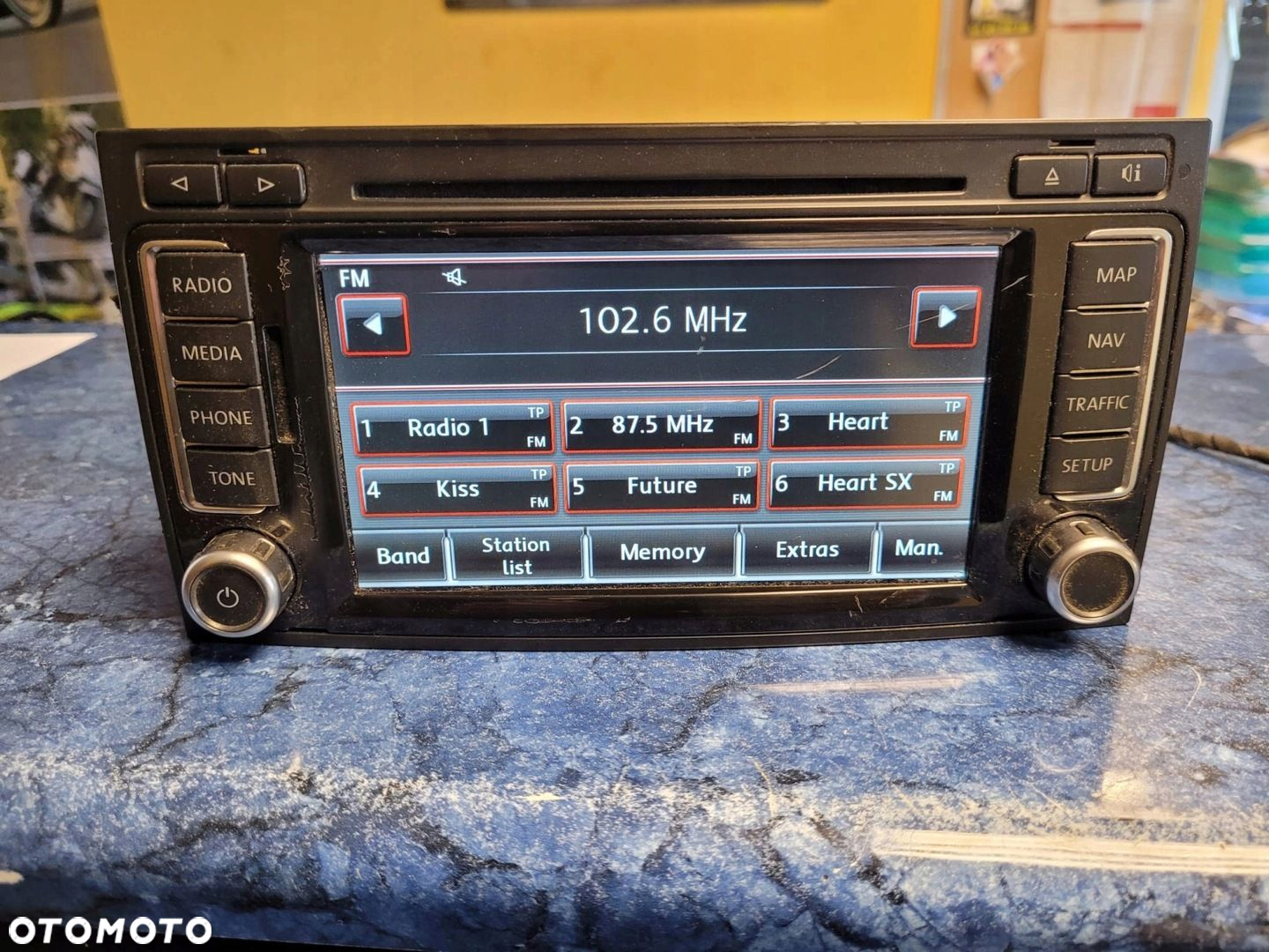 VW TOUAREG I T5 RADIO NAWIGACJA 7L6035680 - 5