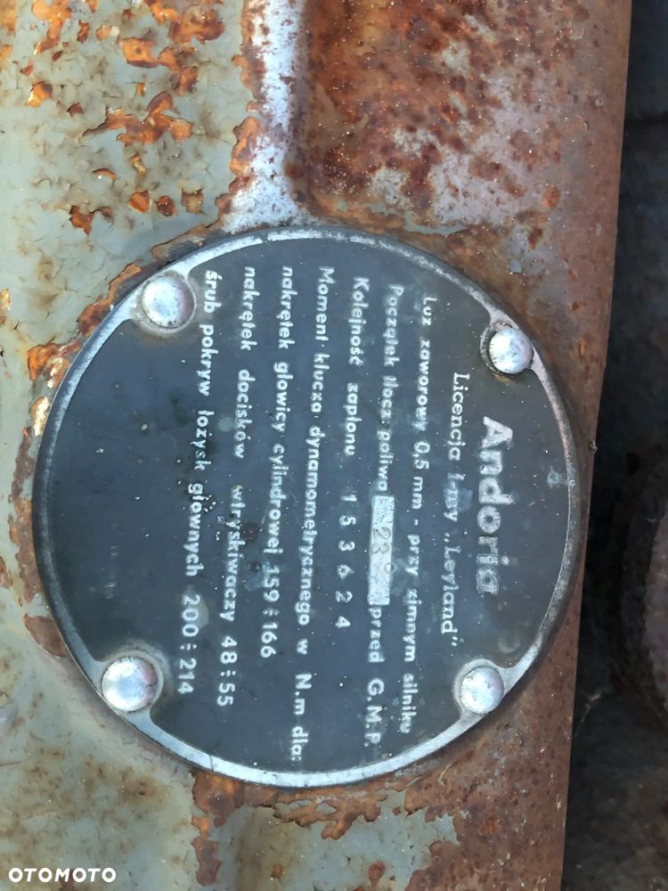 Silnik kompletny chłodnica Andoria leyland sw400 bizon koparka - 1