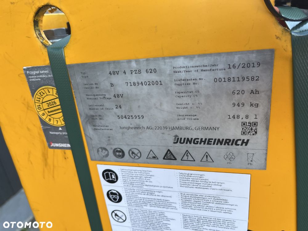Bateria do wózka widłowego Linde Jungheinrich Still 48 V 620 Ah ID BAT0236 - 4