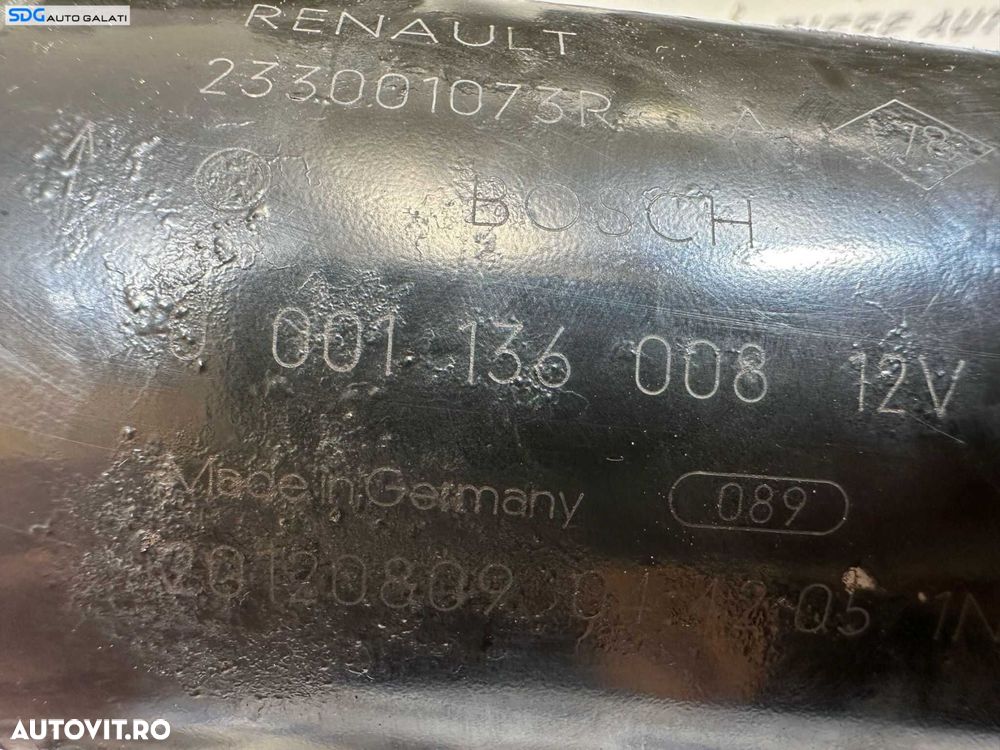 Electromotor Cutie Viteze Manuala 6 Trepte cu 12 Dinti Renault Scenic 4 1.5 DCI 2016 - 2020 Cod 233001073R 0001136008 [X3143] - 5