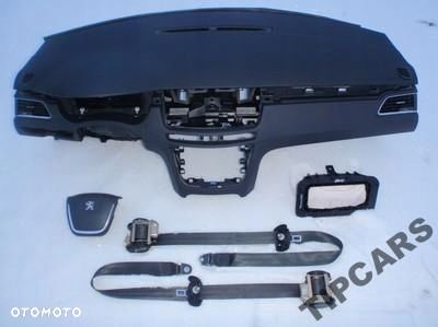 PEUGEOT 3008 DESKA KONSOLA AIRBAG PODUSZKI PASY OK - 6