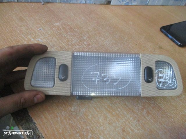 Luz De Teto Plafonier Pla735 PEUGEOT 607 2004 2.2 HDI 133CV 4P AZUL - 4