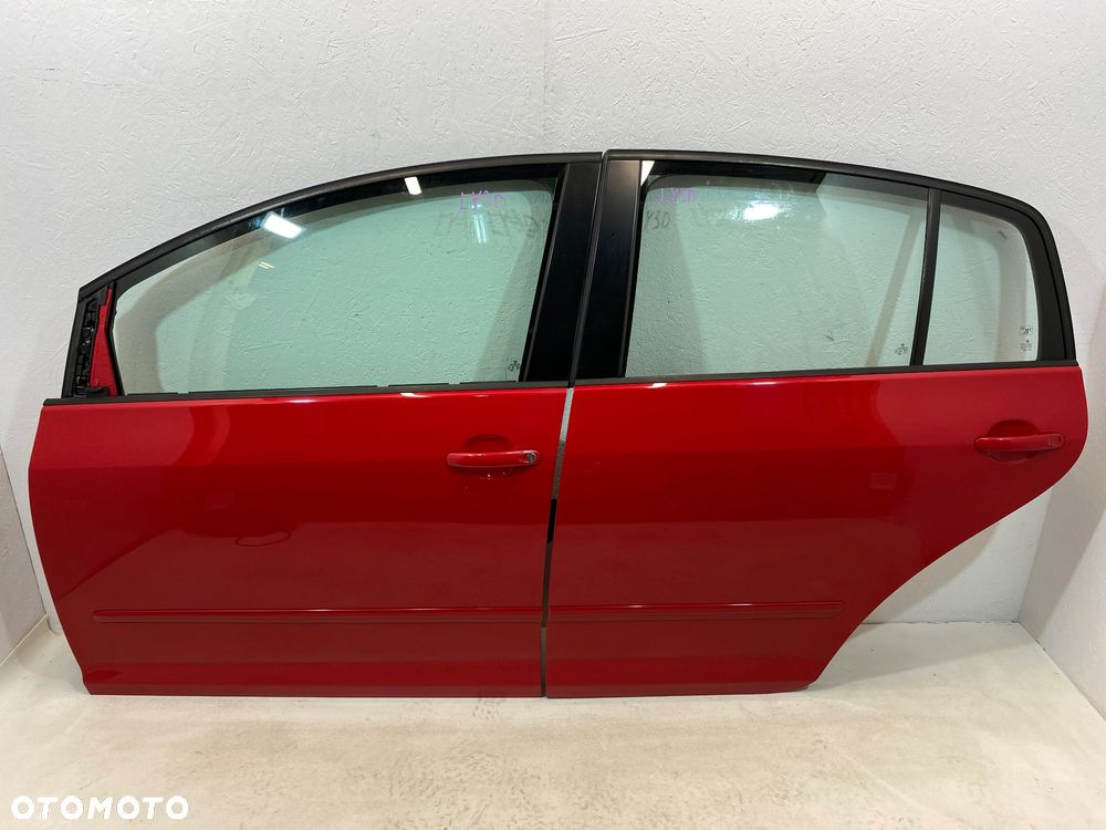 VW GOLF VI PLUS DRZWI LEWE TYŁ LY3D KOMPLETNE STAN BDB - 1