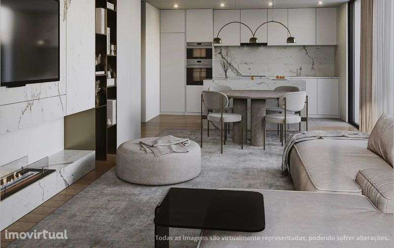 Apartamento T1+1 num Empreendimento Novo – Último Andar – Canidelo - Grande imagem: 2/5