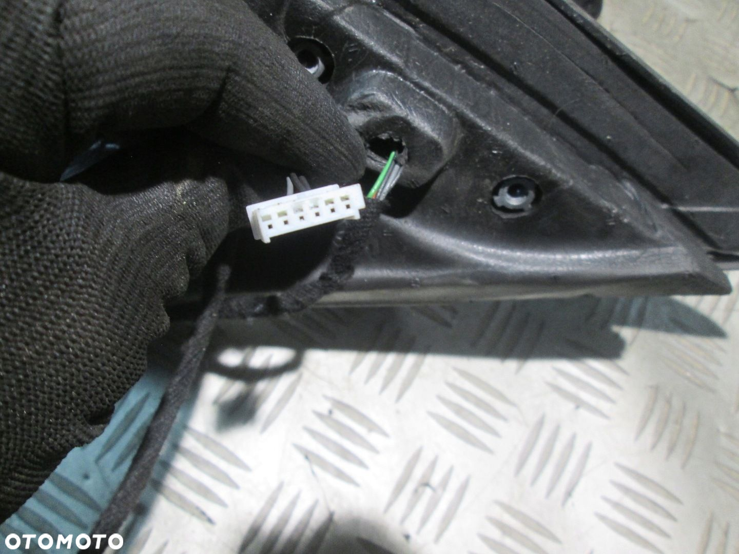 LUSTERKO ZEWNĘTRZNE LEWE BMW E46 COMPACT A07/5 ELEKTRYCZNE - 4