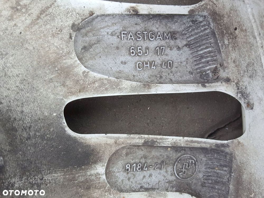 RENAULT CAPTUR I 13-16r FELGA ALUMINIOWA 17 4X100 - 8