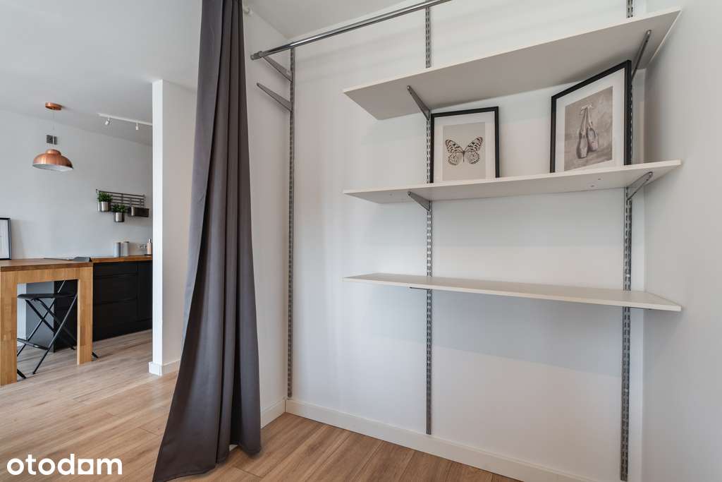 2 pokoje, 36,3 m², Niebuszewo, w pełni wyposażone.