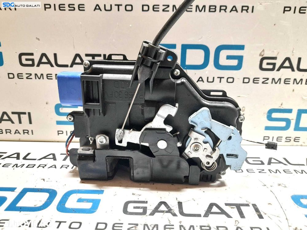 Broasca Incuietoare 9 Pini Usa Portiera Dreapta Fata Volkswagen Golf 5 2004 - 2008 Cod 3D2837016J 26J-3D2837016J [N0346] - 3