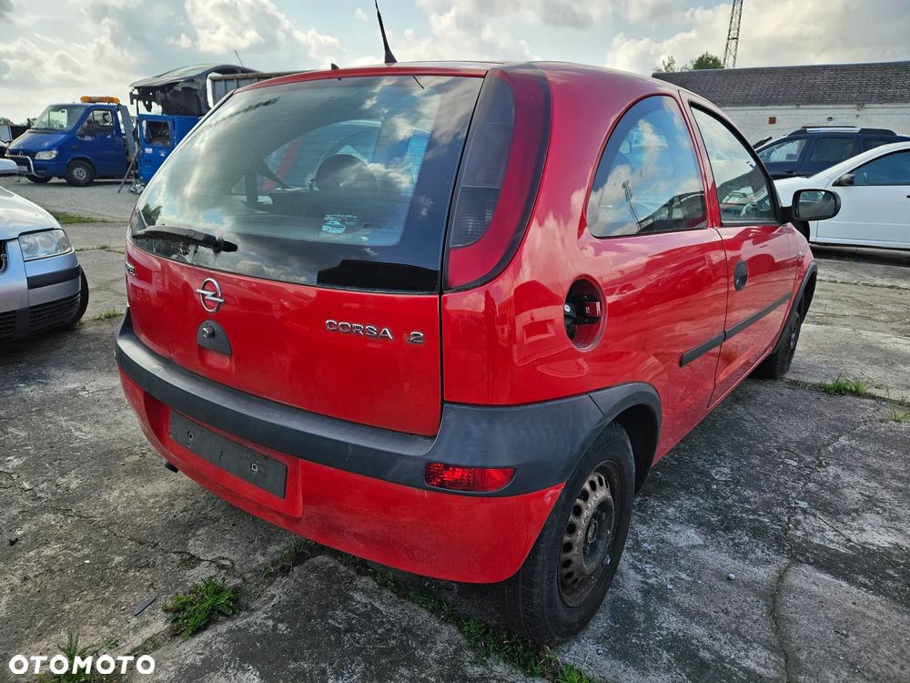 Maska zderzak przedni drzwi lewe prawe błotnik Opel Corsa C 2002r 3d hatchback Z547 - 9