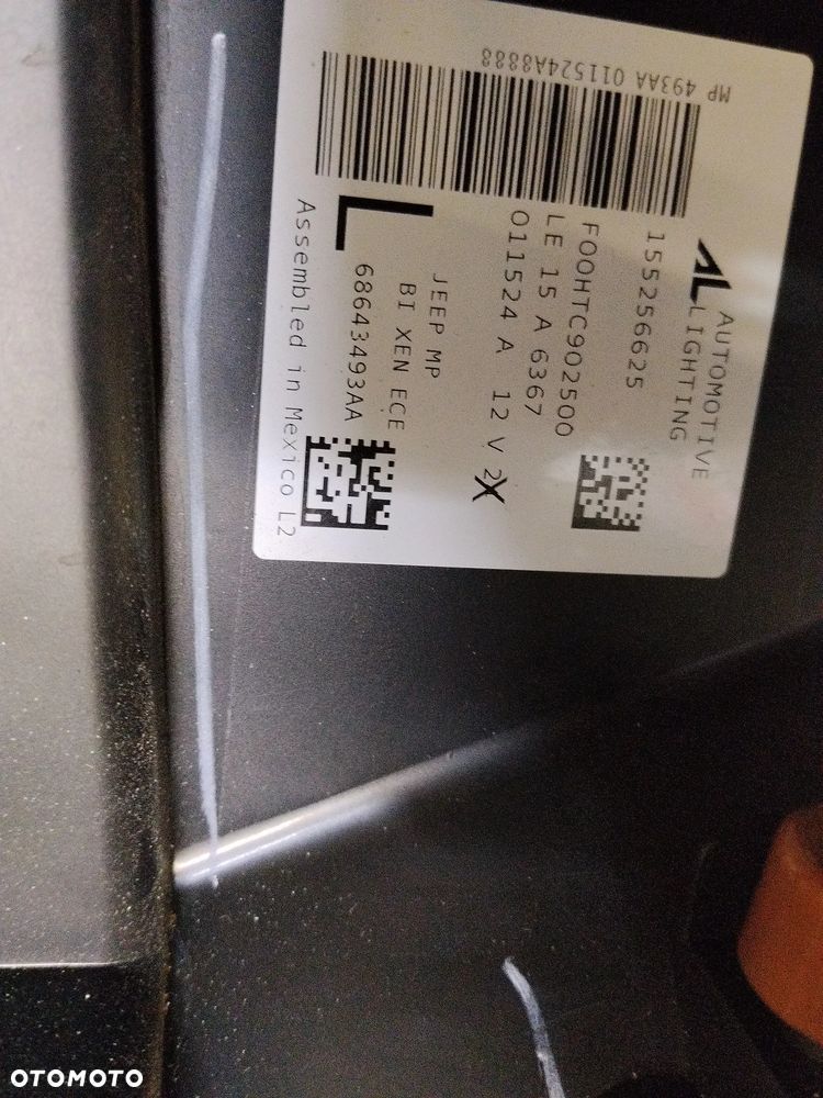 Lampa Lewa Bi Xenon LED Jeep Compas 2 II bdb.stan Europa ładna - 2