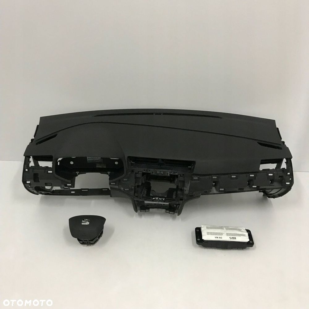 SEAT ARONA DESKA ROZDZIELCZA KONSOLA KOKPIT PULPIT PODUSZKI AIRBAG AIR BAG PASY KIT SET - 7