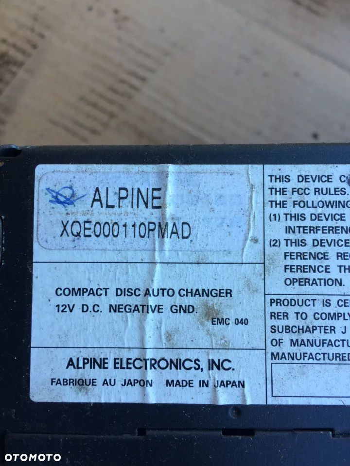 Zmieniarka płyt CD XQE000110 LAND ROVER DISCOVERY 2 II - 3