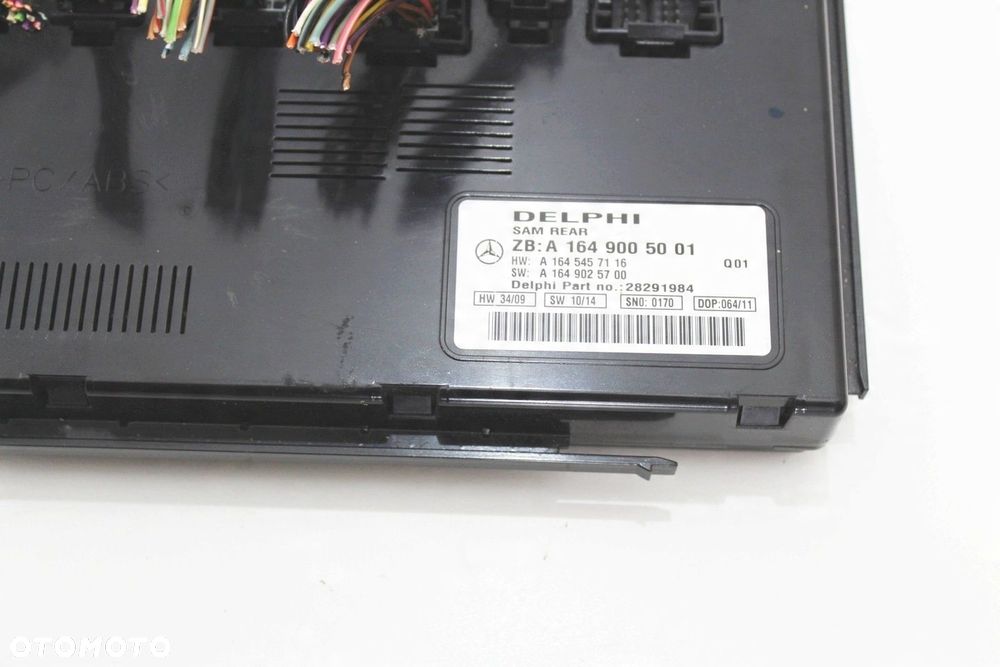 Moduł sterownik SAM Mercedes W164 ML X164 GL A1649005001 1649005001 - 3