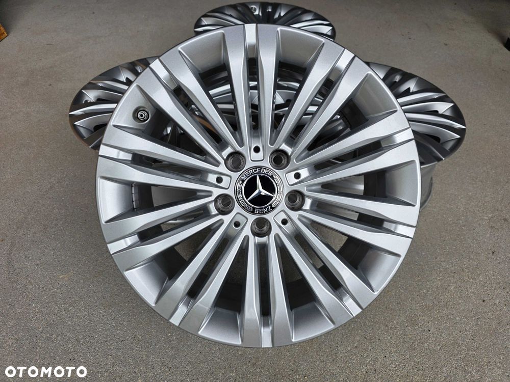 [1544] Felgi aluminiowe ORYGINALNE MERCEDES 17 Cali 5x112 ET44.5 + czujniki ciśnienia GRATIS