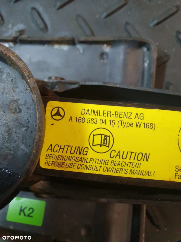 MERCEDES A W168 PODNOŚNIK LEWAREK TRAPEZOWY SAMOCHODOWY A1685830415 - 6