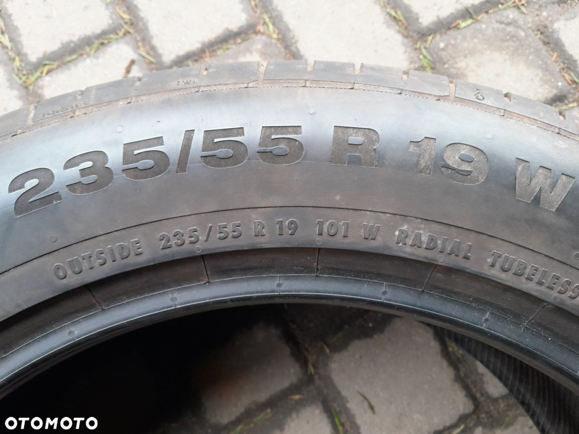 CONTINENTAL 235/55R19 101W , pojedyńcza opona letnia. - 3