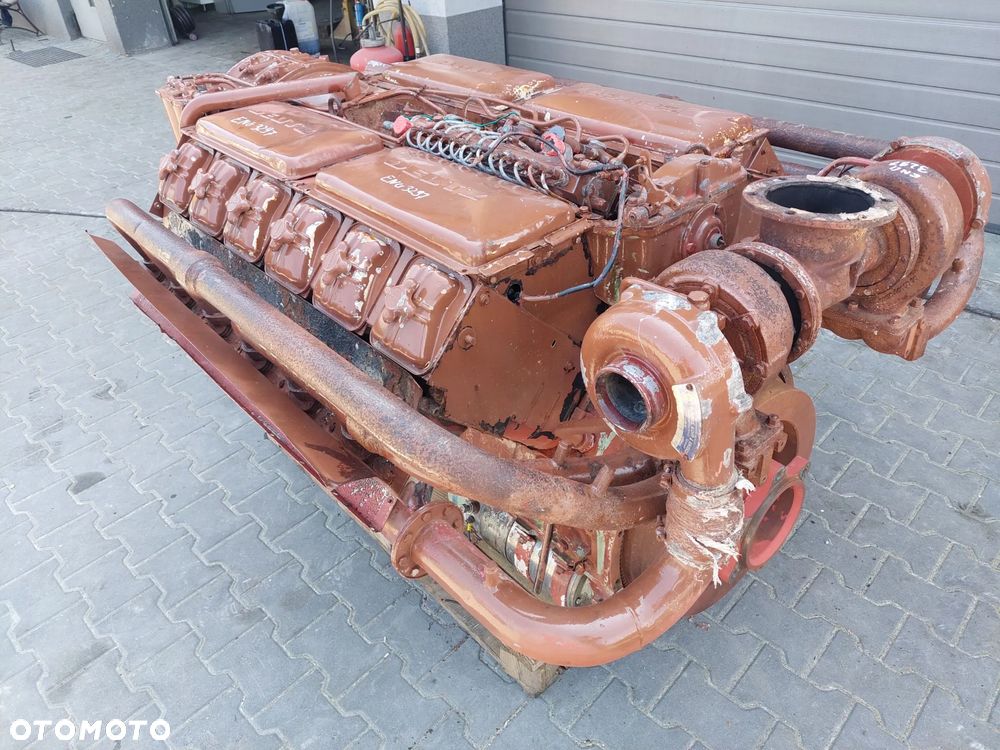 Silnik spalinowy Deutz BA12L716 BF BA 12L 716 12-cyl Turbo Engine Kruszarka Lokomotywa Rozściełacz Agregat - 5