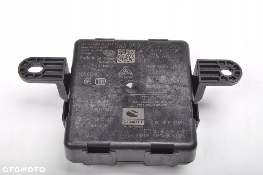Audi A3 8Y VOLKSWAGEN GOLF VIII  MODUL STEROWNIK KEYLESS 2023R 5WA959436P - 3
