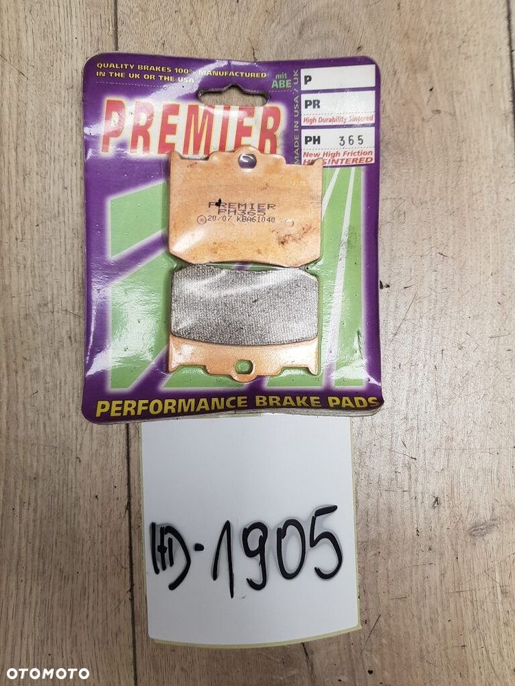 Klocki hamulcowe Premier PH365 Harley Davidson - 1