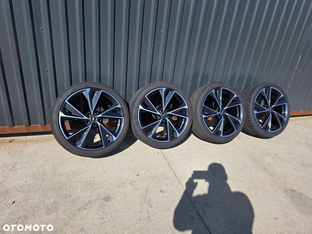 FELGI FELGA KOMPLET AUDI 5X112 8.5J R21 ET43 4K0601025DA + OPONY 2025R - 4