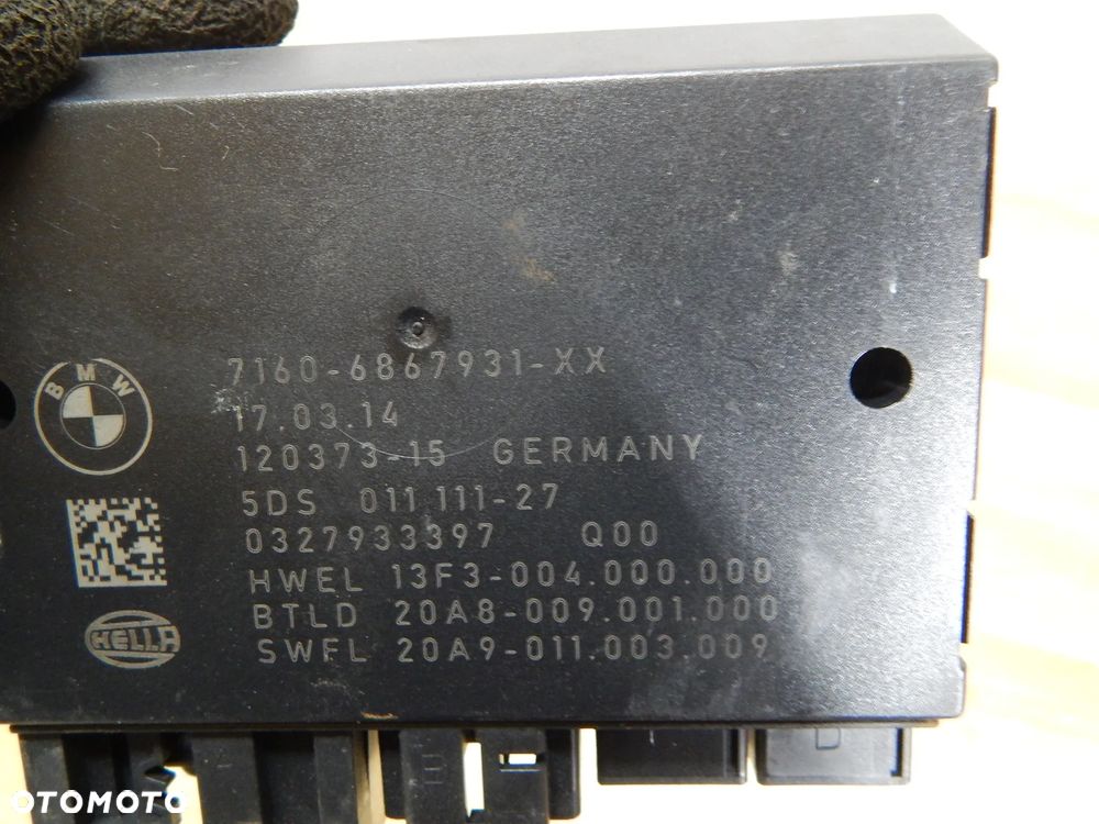 Moduł sterownik haka elektrycznego BMW 5 F11 F10 10-17 Łuków części - 3