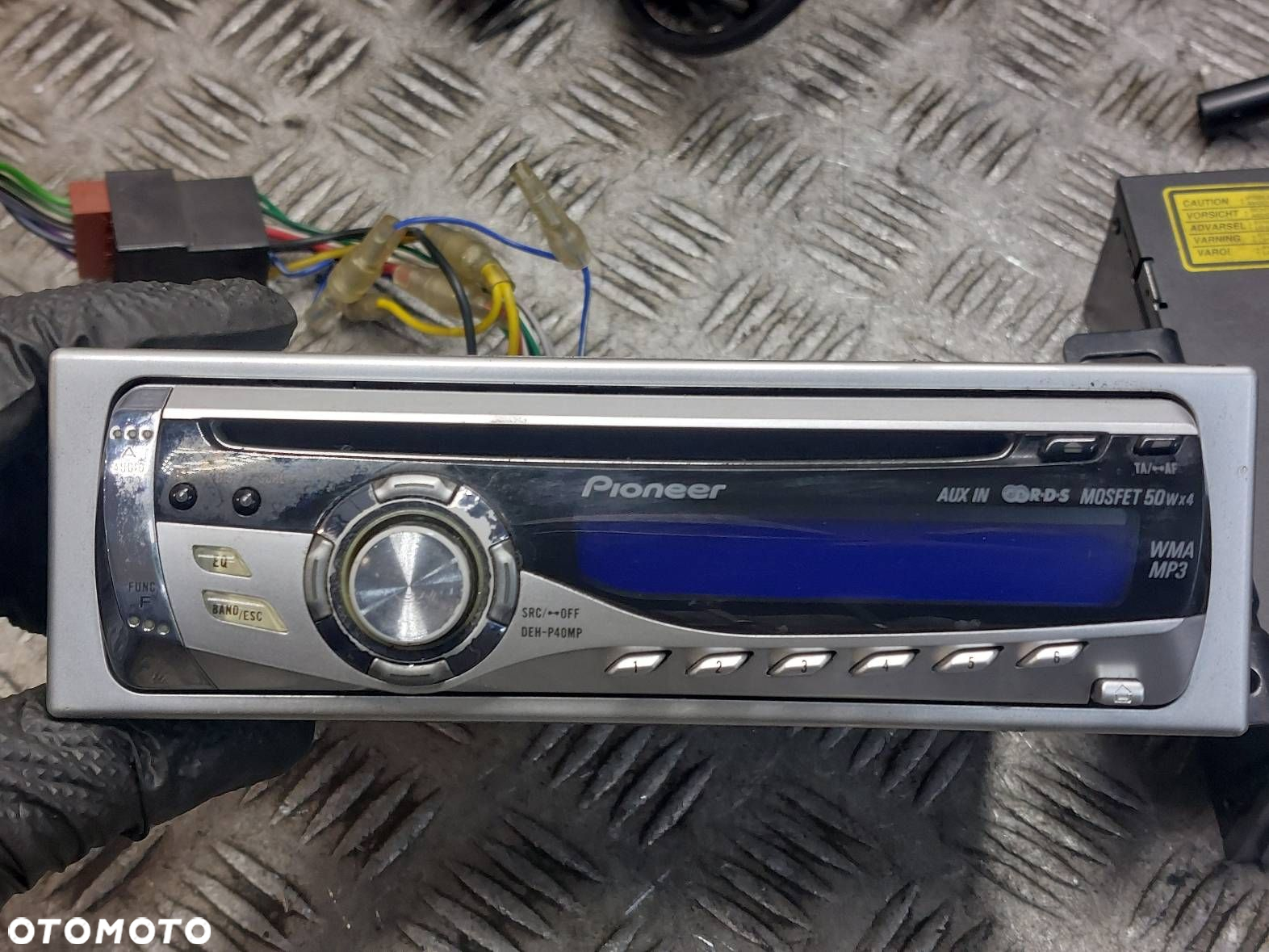 RADIO ODTWARZACZ PIONEER AVX-7300 PIONEER DEH-P40MP PIONEER AVIC-8DVD - 6