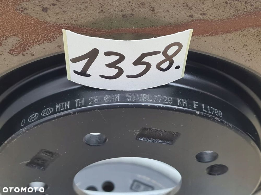 Tarcze hamulcowe wentylowane 2 szt Kia Hyundai - 2