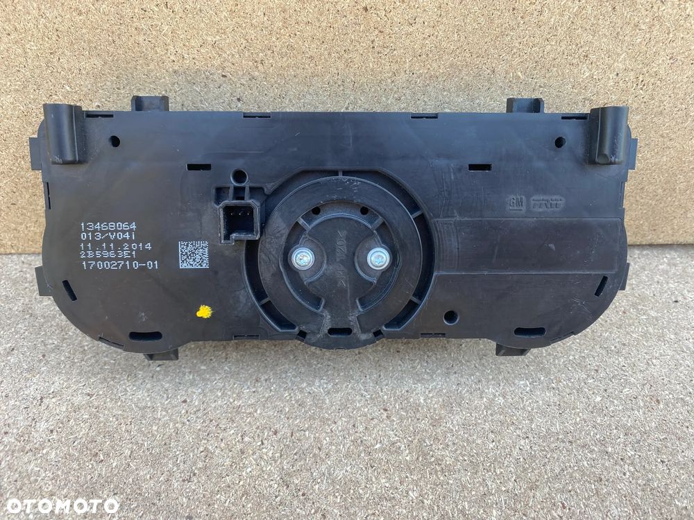 PANEL MODUŁ NAWIEWU KLIMATYZACJI OPEL CORSA E 13468064 - 2
