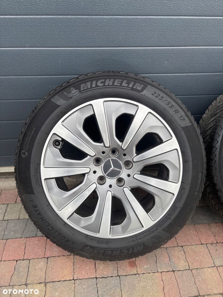 Alufelgi z Oponami 5x112 Mercedes 8jx17 ET 41 225/55/17 Michelin A2224010802 - 3