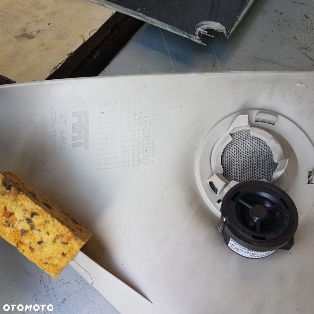 GŁOŚNIK GŁOŚNIKI duzy mały przód tył fiat 500 Głośnik wysokotonowy Fiat Grande Punto Bravo Linea JUMPER FIORINO Qubo  oryginał - 8